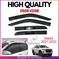 ISUZU DMAX X-Terrain 2021-2025 Injection Door Visor Sun Visor Air Press (1set/4pcs)