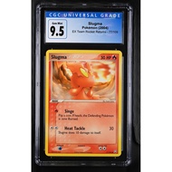 [CGC 9.5] Slugma Common 77 Chumlee Collection GEM MT 10 - EX Team Rocket Returns
