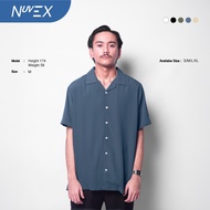 BYWAY - Flow SS Camp Collar Steel Blue