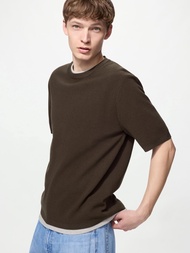 เสื้อยืด Milano ผ้าถักลายนูน (Ribbed Knitted)