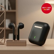 J18 Pop Up Earbuds Wireless Stereo Bluetooth 5.0 Mini Waterproof Sports Binaural Headset translates 