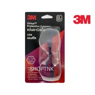 3M V34 เลนส์ใส แว่นตาเซฟตี้ แว่นตานิรภัย ป้องกันการพุ่งกระเด็นของเศษวัสดุ ป้องกันลม ป้องกันแดด ป้องกันรังสี UV ป้องกันฝ้า ป้องกันรอยขีดข่วน (รุ่นใหม่ 2018)