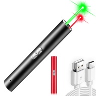 YuHeng LS313 Red & Green Laser Pointer - Type-C Fast Charge, Aluminum Alloy Body, Multi-Scene Use
