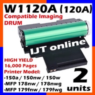 2x Compatible W1120a Drum For HP COLOR Laser: HP Printer 150A 150NW 150W HP MFP 178NW 178NWG 179FNW 