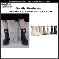 Rockfish Weatherwear FLATFORM RAIN BOOTS MIDDLE 7color