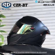 หมวกกันน็อคเต็มใบ Index RD รุ่น CZ-R BT รองรับการติดตั้งบลูทูธ สีดำล้วน ถอดซักได้ ฟรี แถมชิวฟรีอีก