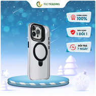 Ốp Lưng Dành Cho iPhone 15 Series LAUT Revive Prop Ốp trong suốt như pha lê Tương thích với M.a.g.S.