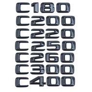 AO 3d Letters For Car Trunk Mercedes Benz C200 C220 W205 W204 W203 C260 C300 C320 C350 C400 C450 Emb