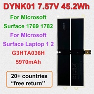 Laptop Battery DYNK01 G3HTA036H For Microsoft Surface Book 1769 LAPTOP 1 2 Series Tablet 7.57V 45.2W