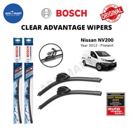 Bosch Clear Advantage U Hook Wiper Set for Nissan NV200 (Year 2012-Present) (BCA22"/BCA16")