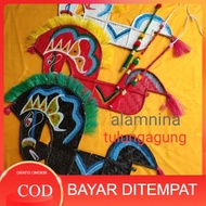 kuda lumping 78cm besar dan cambuk