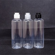 BR 250ml Clear Fliptop Mushroom Neck Bottle 24 BR 250ml Clear Fliptop Mushroom Bottle/