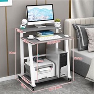 電腦桌可移動小桌子臥室床邊桌現代簡約加厚寫字桌