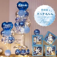 18th birthday ceremony for boys and girls18Birthday decoration balloon backdrop arrangement, ceremon