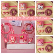 Honor x9b Charger Protector case for Honor 35w Charger Case model number HN-110320U00 ins Super Char