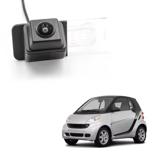 CCD HD AHD Fisheye Rear View Camera For Smart Fortwo W450 W451 1999-2014 Smart EQ Fortwo/Smart ED Ca