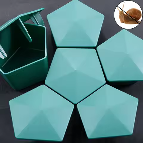 5-1Pcs Garden Slug Trap Plastic Snail Catcher Reusable Pests Bait Station Farm Protector for Vegetab