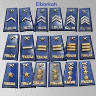 MERAH Premium Gold Pleting Firefighter Rank Complete Group 2A, 2B, 2C, 2D, 3A, 3B, 3C, 3D, 4A, 4B Re