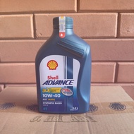 MESIN HM SHELL ADVANCE AX7 MATIC ENGINE OIL 10W-40 0.8L SHELL OIL