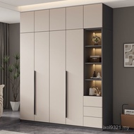 Wardrobe Solid Wood Open Door Fir Wardrobe Whole Household Wardrobe Open Door Wooden Style Storage P