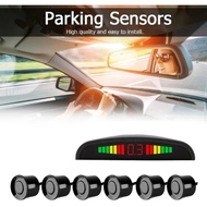 Car Parking Sensor With 6 Eye Front and Rear Reverse Backup Sensors Parking Radar Detector System Wi