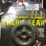 Y125 Z Engine Gear 1ST R31T/32T/33T & 2ND R-27/R-28