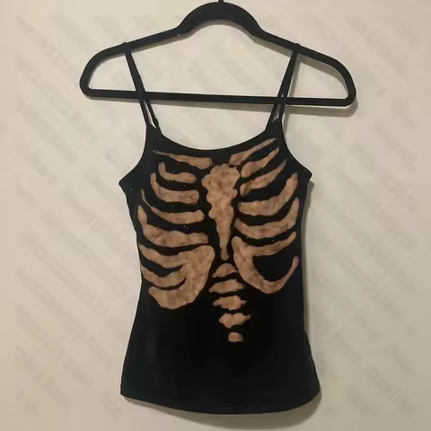 Y2k style Corset Grunge Graphic Print 90s Streetwear Crop Tops Y2k Clothes Aesthetic Cute Women Tops