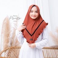 Bergo Prilly Hijab Instant By Yessana || Jilbab Rempel Bahan Jersey