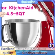 E7G-For  Classic&Artisan Series 4.5QT/5QT Mixer 304 Bowl Stainless Steel Mixer Bowl Dishwasher Safe