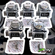 LEAD เสื้อสูบหลีด พร้อมลูกสูบCNC ขนาด60/62/63/65/66m เสื้อสูบพร้อมลูกLEAD GIORNO PCX160 ส่งของเร็ว