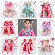 ♀✢◈Children s hairpins， hair accessories， ancient style Hanfu headdresses， tassels， new head flowers