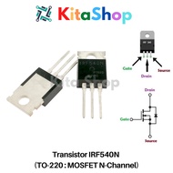Transistor IRF540N (TO-220: MOSFET N-Channel)