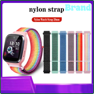 FREHE Hook Loop Nylon Watch Strap 20mm Sport Watch Bands Short Small fit for Adult for Child for Kids for Children for Smart Watches RRSRW