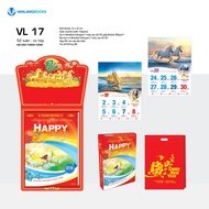 Calendar 2026 - 52 Weeks With Box - Ma Dao Thanh Cong | Calendar Van Lang WallCNY (Code: VL17)