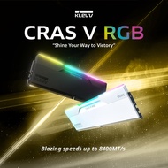 KLEVV CRAS V RGB [32GB(16GBx2)] [48GB(24GBx2)] 6000MHz DDR5 Ram Kit [BLACK/WHITE]