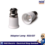 HOLDER| Adaptor Holder For B22/Pin Bulb to ES27/screw bulb