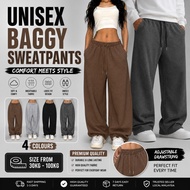 360 Outfit 2 Pockets Celana Panjang Baggy Pants Sweatpants Seluar Peluh Seluar Panjang Loose Fit Sel