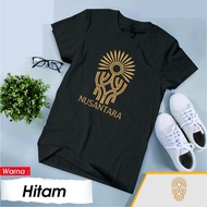 HITAM Ikn/ Black T-Shirt/ IKN Logo T-Shirt/ IKN Nusantara T-Shirt/ IKN Nusantara Logo T-Shirt/ IKN T