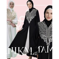 Hikmat Fashion Original A2111-02 Abaya Hikmat  noerbutikmuslim Gamis