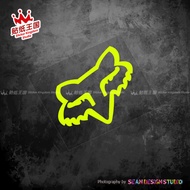 For Fox Racing Motor Bike Motorcross Decals Waterproof Reflective Stickers 08