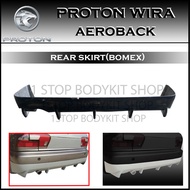 proton wira aeroback rear skirt fiber (fiberglass) skirt lip bodykit