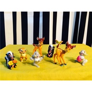 :: Out of Print Medieval Disney Bambi Bambi Toy Collection Set