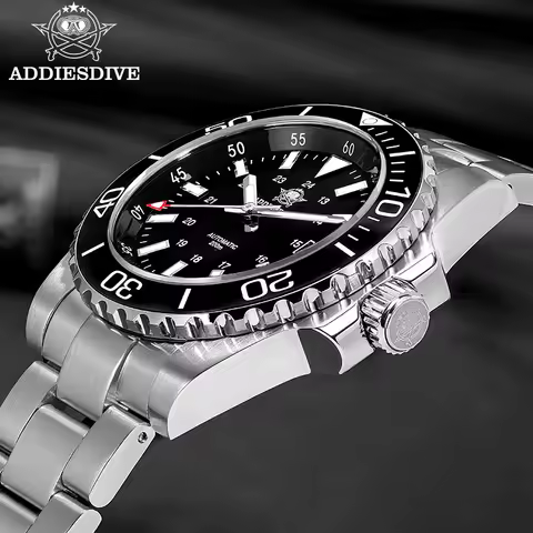 ADDIESDIVE Men's Diving Watch Automatic Mechanical Watch 200m Waterproof Watch BGW9/C3 luminous Japa
