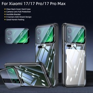 Camera Lens Full Protection Bracket Clear PC Back Cover Case For Xiaomi 17 Pro Max/17 Pro/17 Phone C