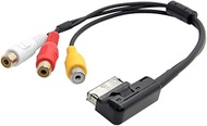 CY 3 RCA to AMI MMI Audio Video Cable Female DVD Video Audio Cable for Car