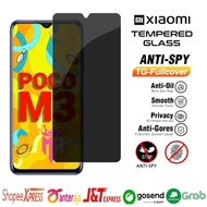 Tempered Glass Anti Spy Xiaomi poco M2 M2 Pro M3 M3 Pro M3 Pro 5G M4 M4 5G M4 Pro M4 Pro 5G