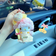 Genuine Chef Xiaoyangbiiano Piano Bag Pendant Cute Plush Doll Keychain Car Hanging Gift QY