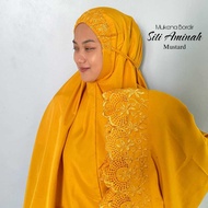 Siti KHADIJAH ADULT MUKENA FULL EMBROIDERED C ANTIQUE