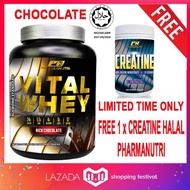 Whey Protein Halal – Vital Whey 2kg/4.41lbs Whey Isolate With 24g Protein 67 Servings - Fast Muscle 