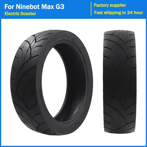 70/60-7.5 Tubeless Vacuum Tire for Segway Ninebot Max G3 Electric Scooter 11 Inch All-terrain Wear-r